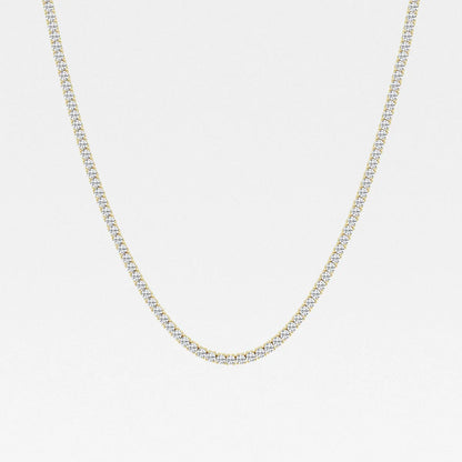 4-Prong Classic Tennis Necklace 1