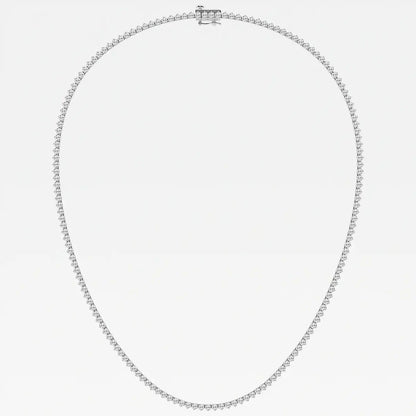 3-Prong Classic Tennis Necklace