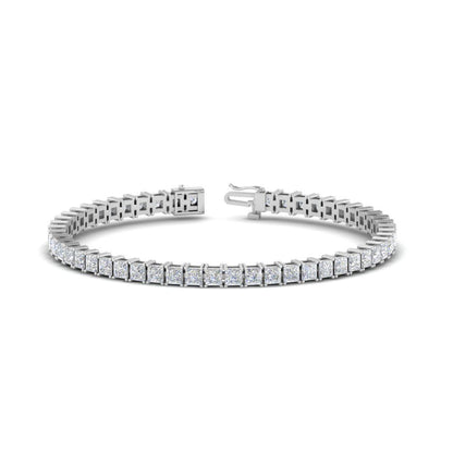Princess Diamond Tennis Bracelet