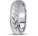 BASIC WB B105 7MM 14K White