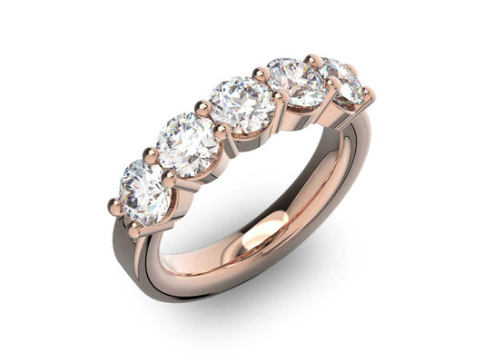 ANNIVERSARY BAND AB1028RDSP-5S-4.75