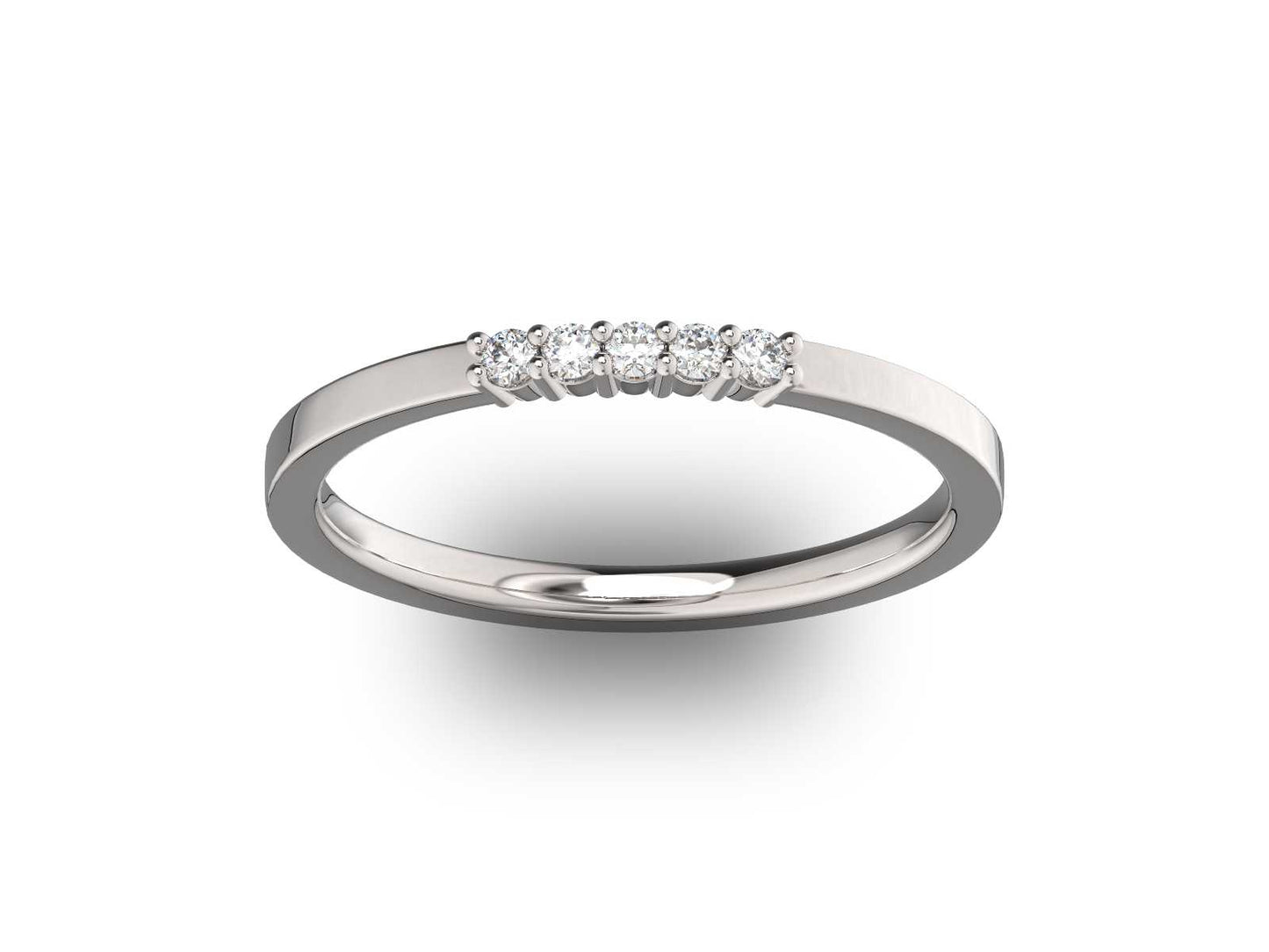 ANNIVERSARY BAND AB1002RDSP-5S-1.55