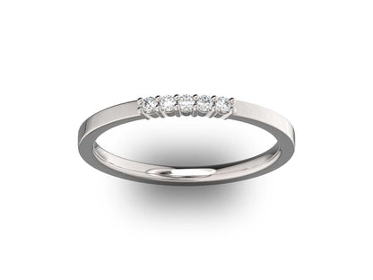 ANNIVERSARY BAND AB1002RDSP-5S-1.55