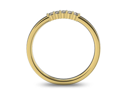 ANNIVERSARY BAND AB1002RDSP-5S-1.55