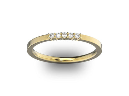 ANNIVERSARY BAND AB1002RDSP-5S-1.55