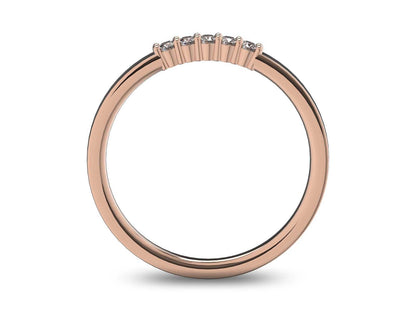 ANNIVERSARY BAND AB1002RDSP-5S-1.55