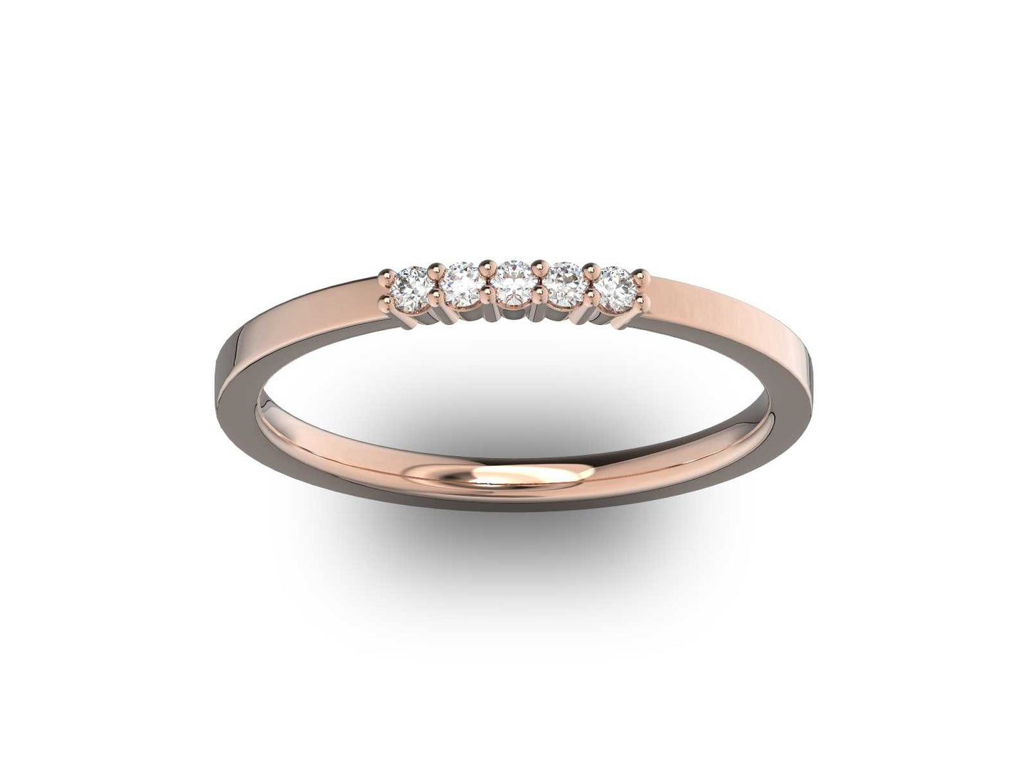 ANNIVERSARY BAND AB1002RDSP-5S-1.55