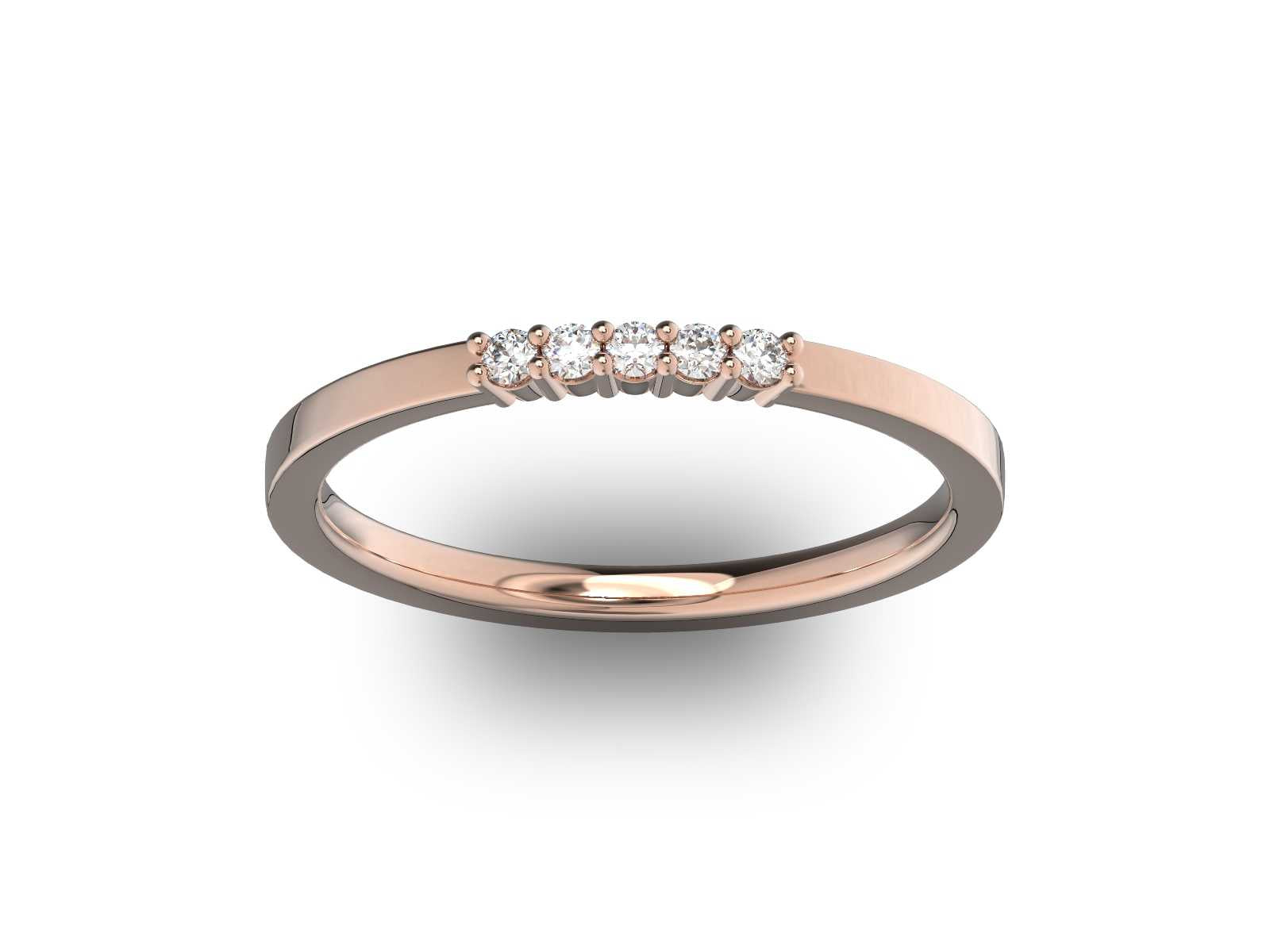 ANNIVERSARY BAND AB1002RDSP-5S-1.55