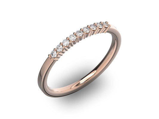 ANNIVERSARY BAND AB1004RDSP-9S-1.55