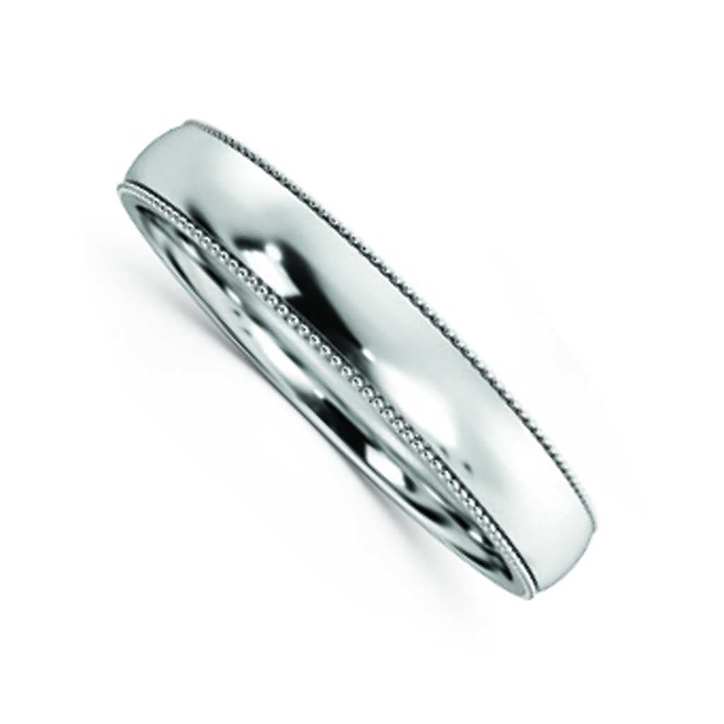 Plain WB Dome Millgrain Comfort Fit