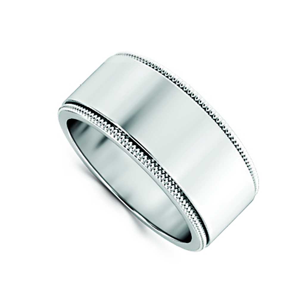 Plain WB Flat Comfort Fit Millgrain