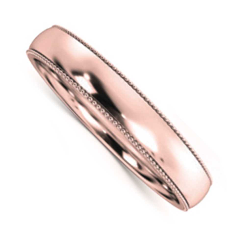 Plain WB Dome Millgrain Comfort Fit