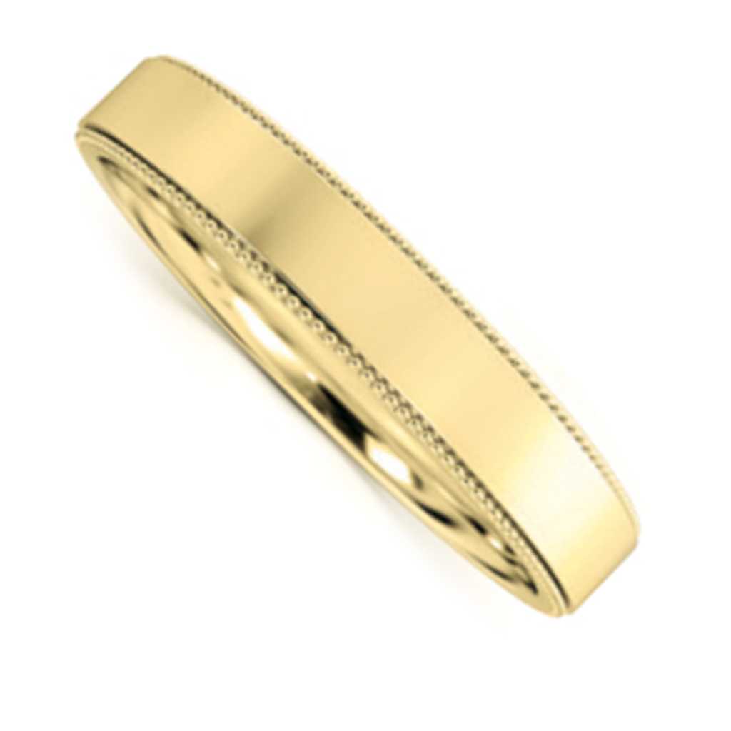 Plain WB Flat Comfort Fit Millgrain