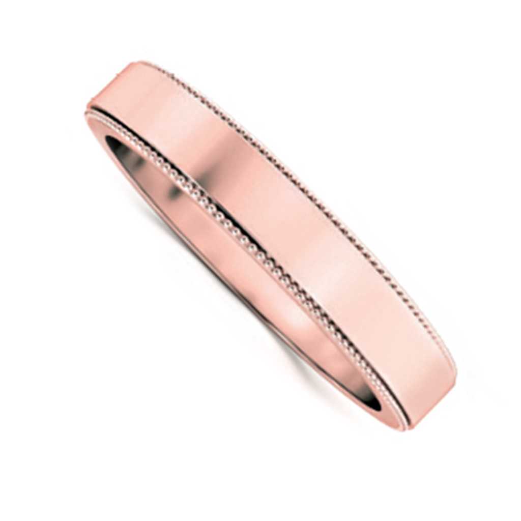 Plain WB Flat Non Comfort Fit Millgrain