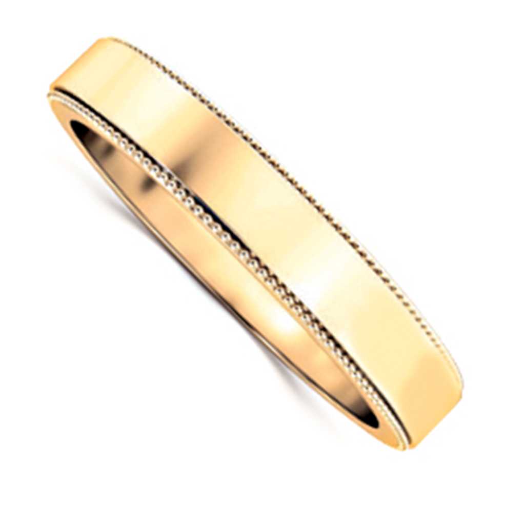 Plain WB Flat Non Comfort Fit Millgrain