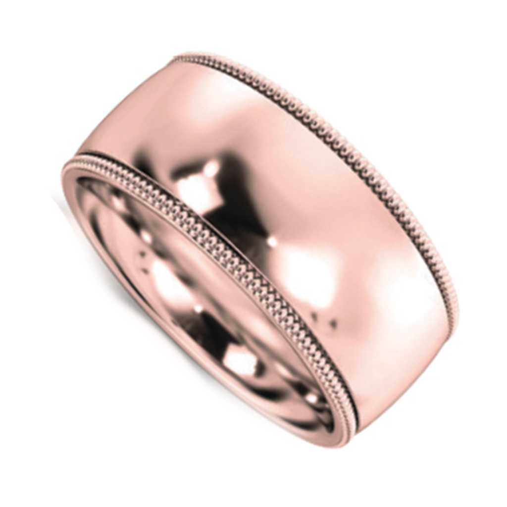 Plain WB Dome Millgrain Comfort Fit