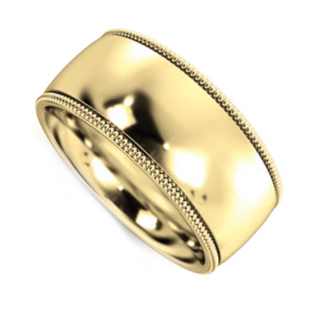 Plain WB Dome Millgrain Comfort Fit