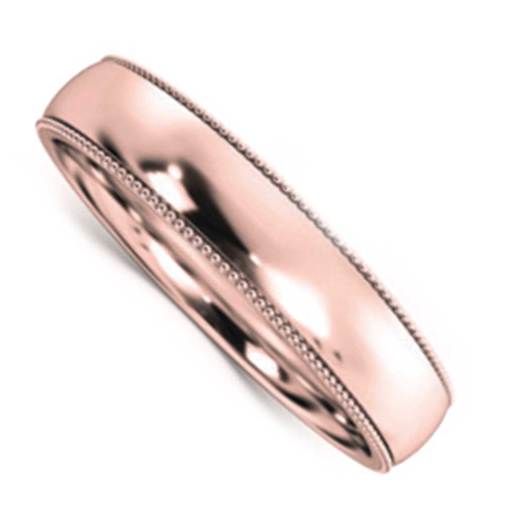 Plain WB Dome Millgrain Comfort Fit