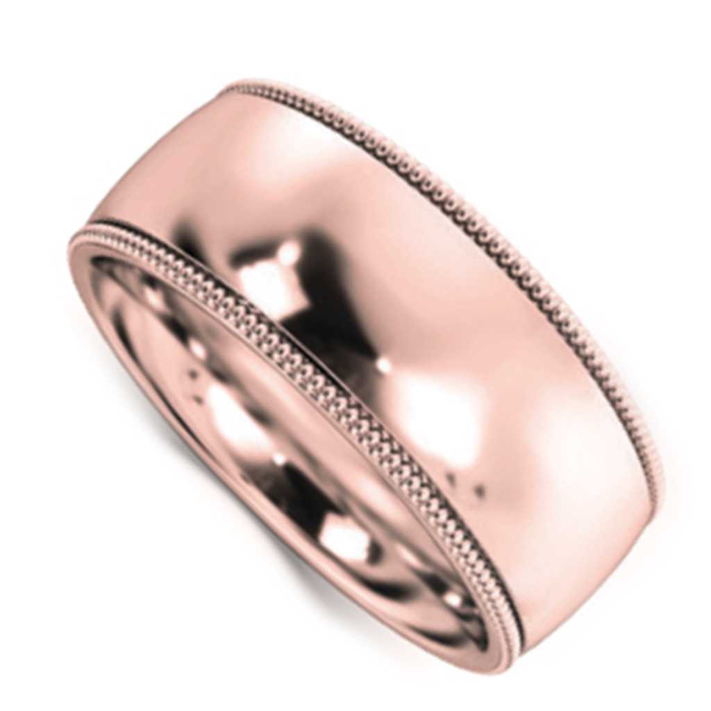 Plain WB Dome Millgrain Comfort Fit