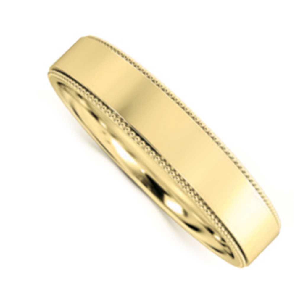 Plain WB Flat Comfort Fit Millgrain