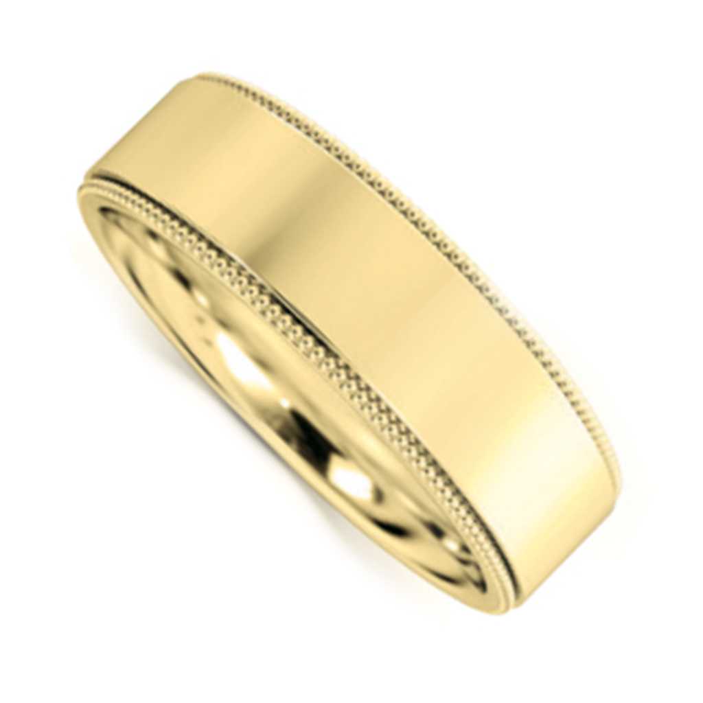 Plain WB Flat Comfort Fit Millgrain