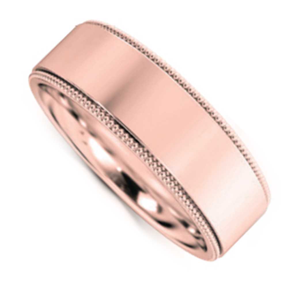 Plain WB Flat Comfort Fit Millgrain