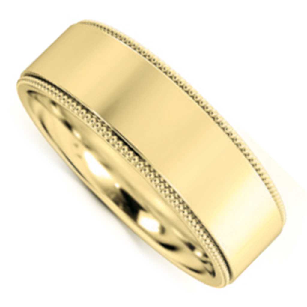 Plain WB Flat Comfort Fit Millgrain