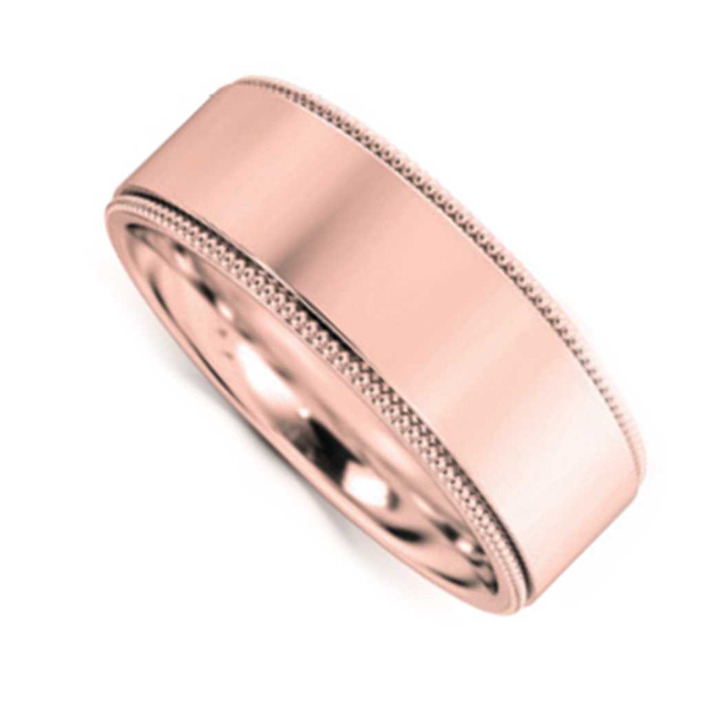 Plain WB Flat Comfort Fit Millgrain