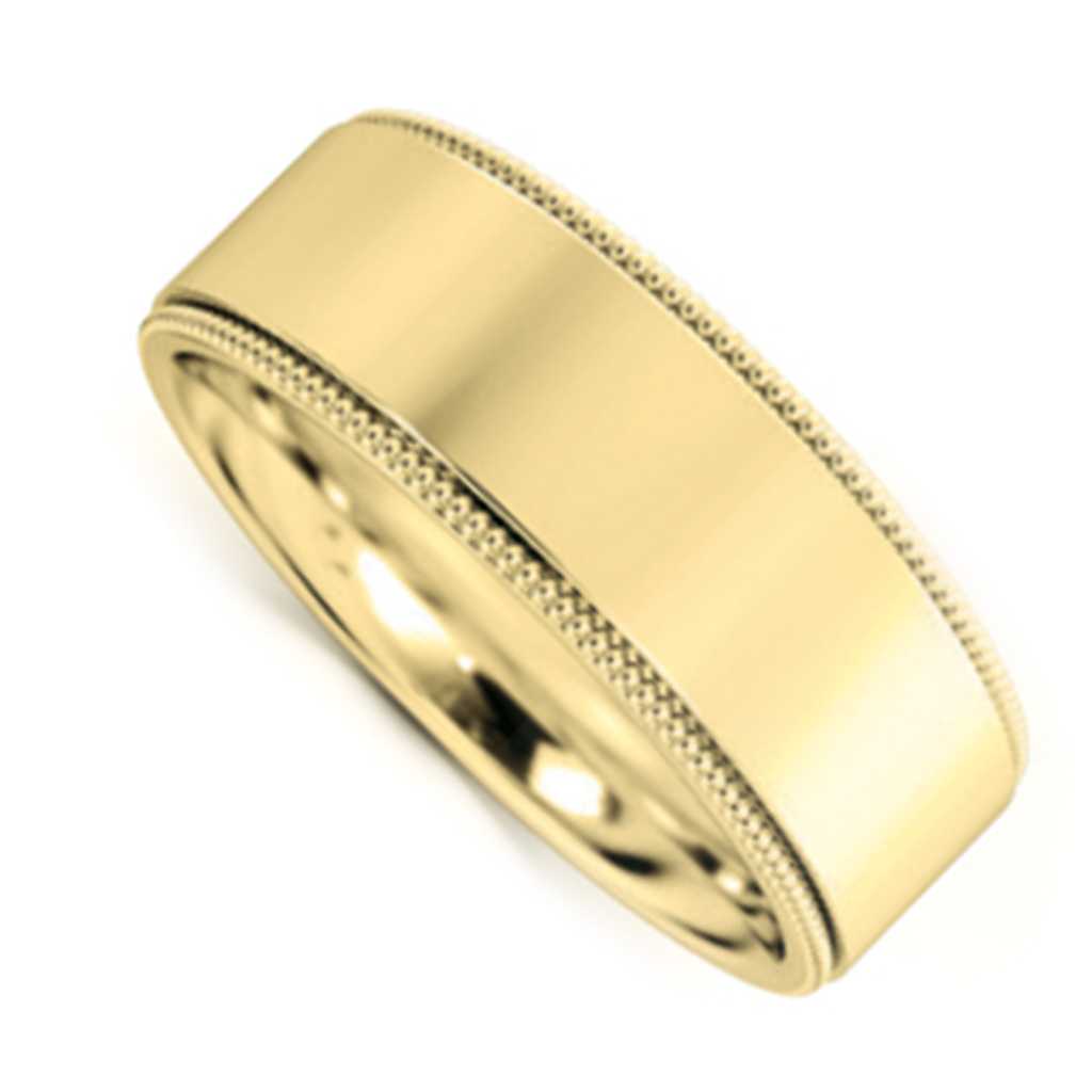 Plain WB Flat Comfort Fit Millgrain