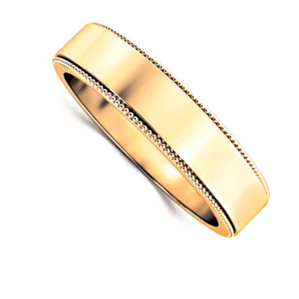 Plain WB Flat Non Comfort Fit Millgrain