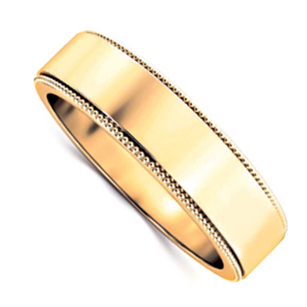 Plain WB Flat Non Comfort Fit Millgrain