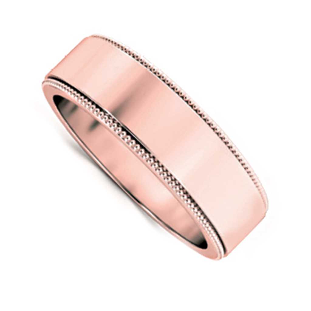 Plain WB Flat Non Comfort Fit Millgrain