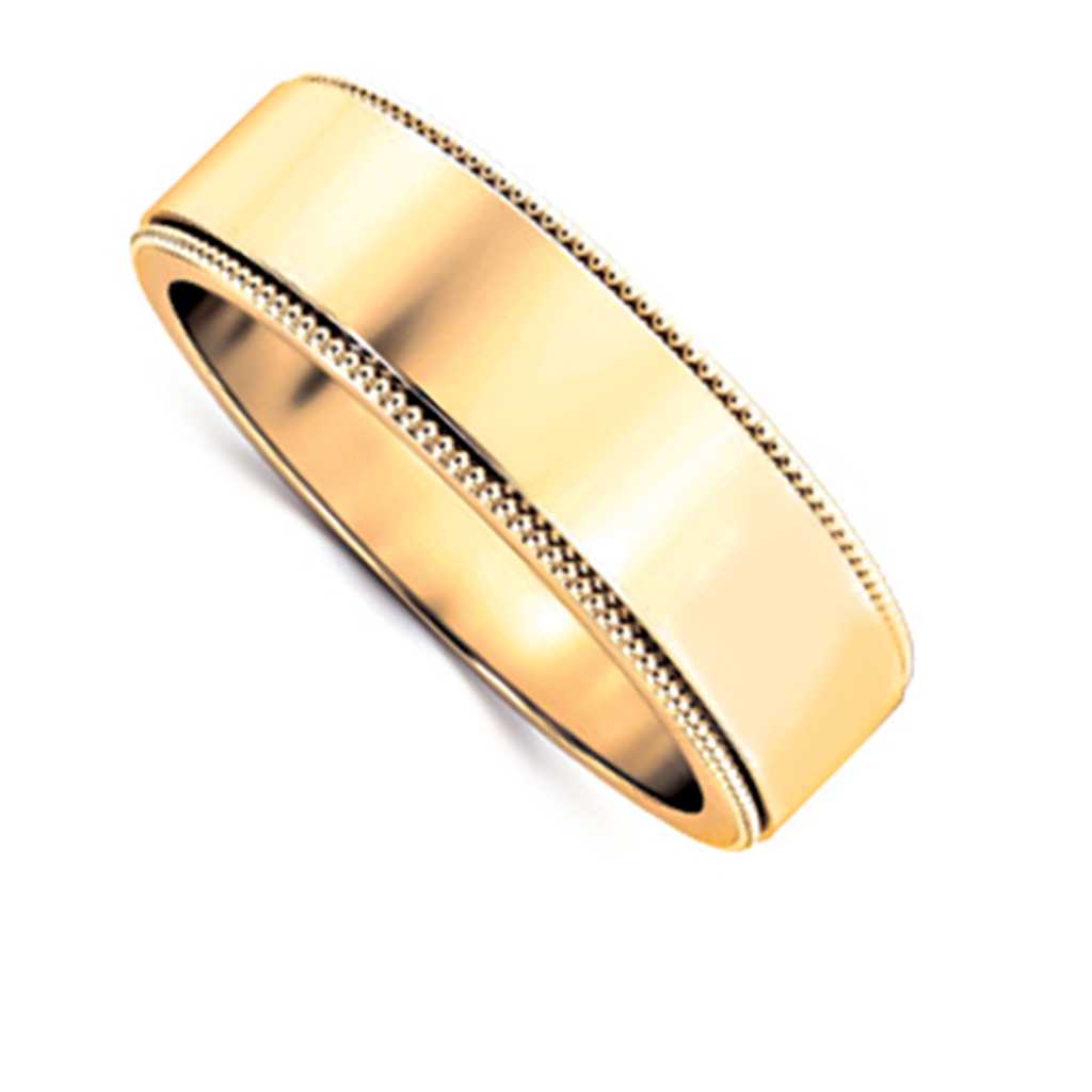 Plain WB Flat Non Comfort Fit Millgrain