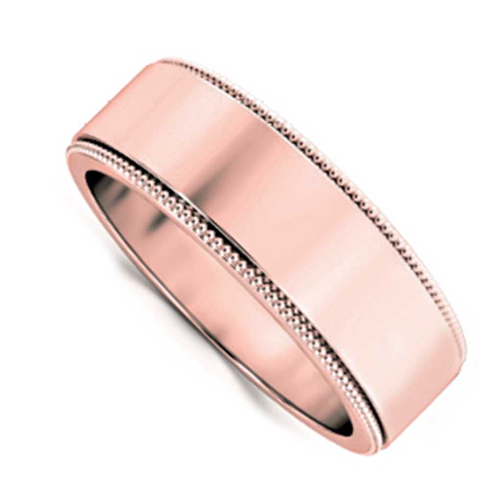 Plain WB Flat Non Comfort Fit Millgrain