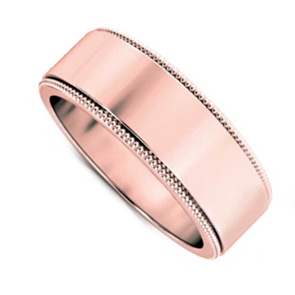 Plain WB Flat Non Comfort Fit Millgrain