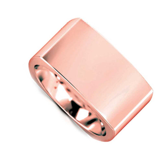 Plain WB Flat Euro Shaped Square Comfort Fit