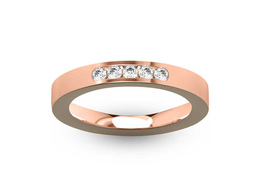 ANNIVERSARY BAND AB1584RDCS-5S-1.9