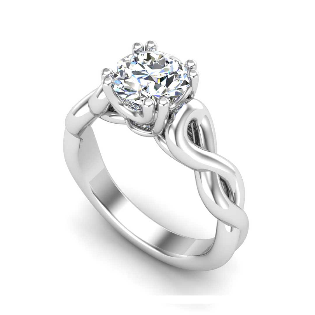 Engagement Ring ERSL0027-1.00RB