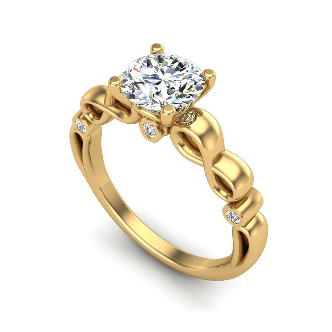 Engagement Ring ERSL0028-1.00RB