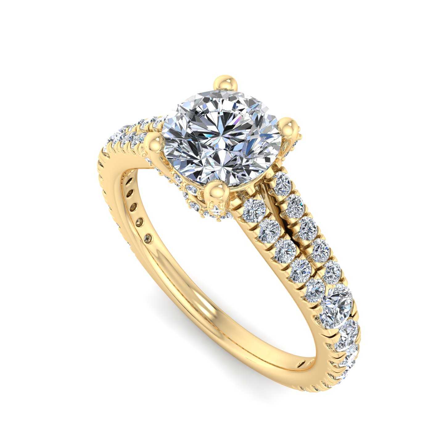 Engagement Ring ERSM0033-1.00RB