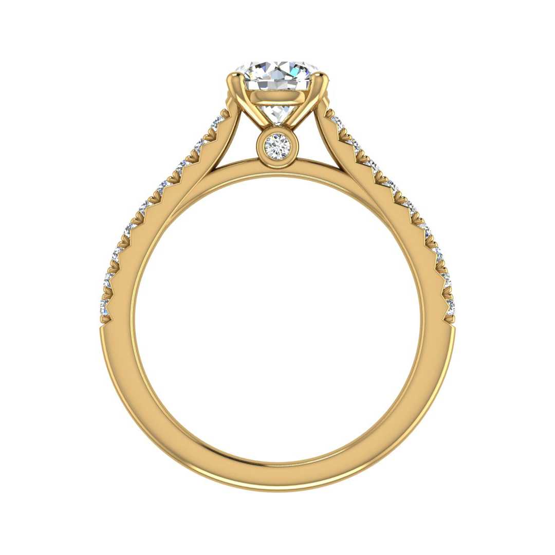 Engagement Ring ERSM0040-1.00RB