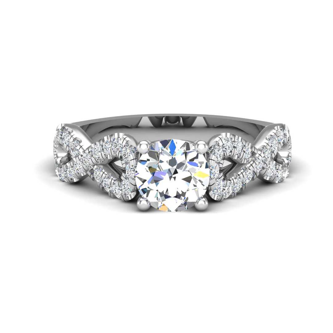 Engagement Ring ERSM0048-1.00RB