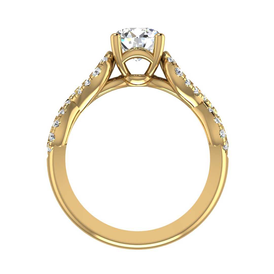 Engagement Ring ERSM0048-1.00RB