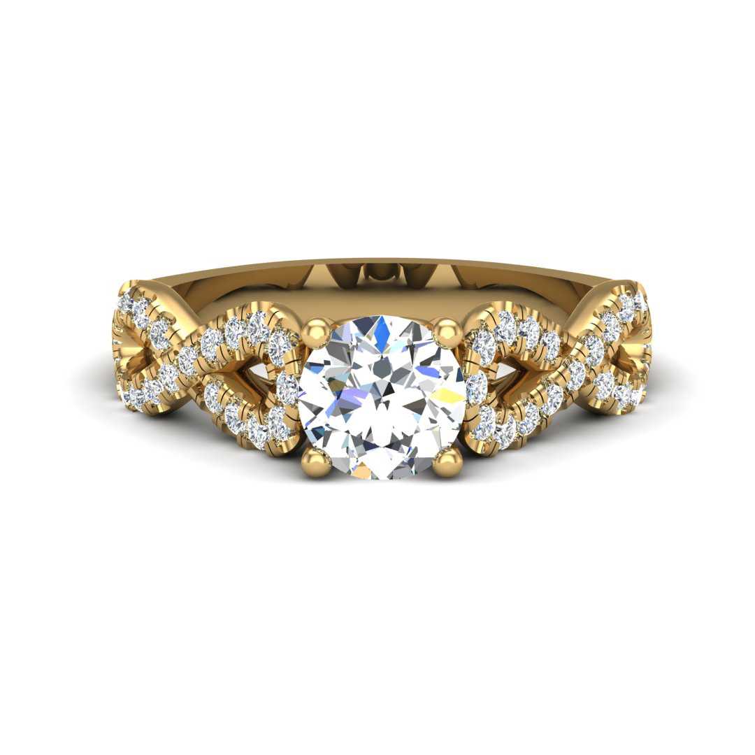 Engagement Ring ERSM0048-1.00RB