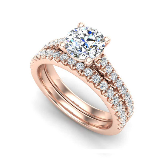 Engagement Ring Wedding Band - ERWS0041 - 1.00RB