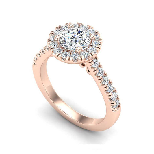 Engagement Ring ERHL0052-0.40RB