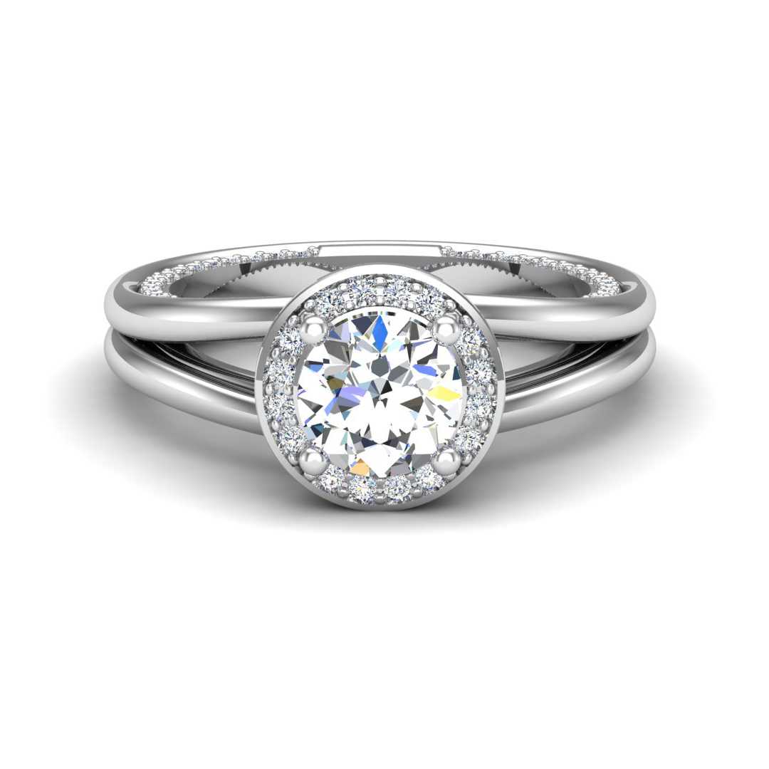 Engagement Ring ERHL0055-1.00RB
