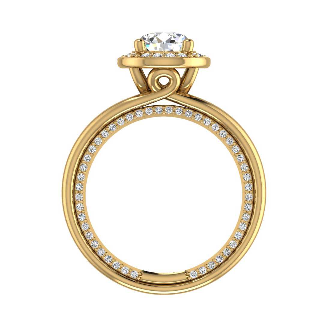Engagement Ring ERHL0055-1.00RB