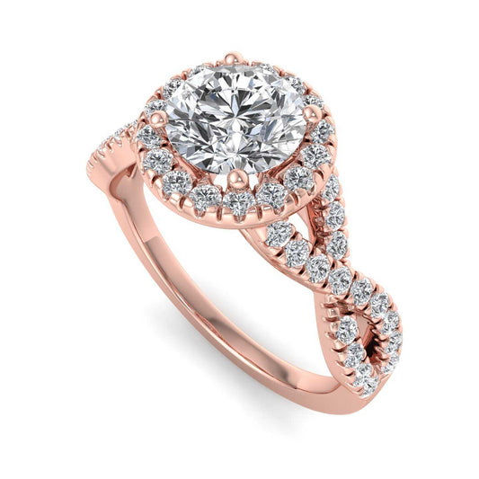 Engagement Ring ERHL0057-1.00RB