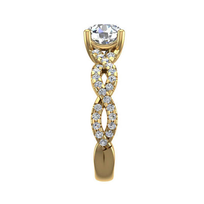 Engagement Ring ERSM0046-1.00RB